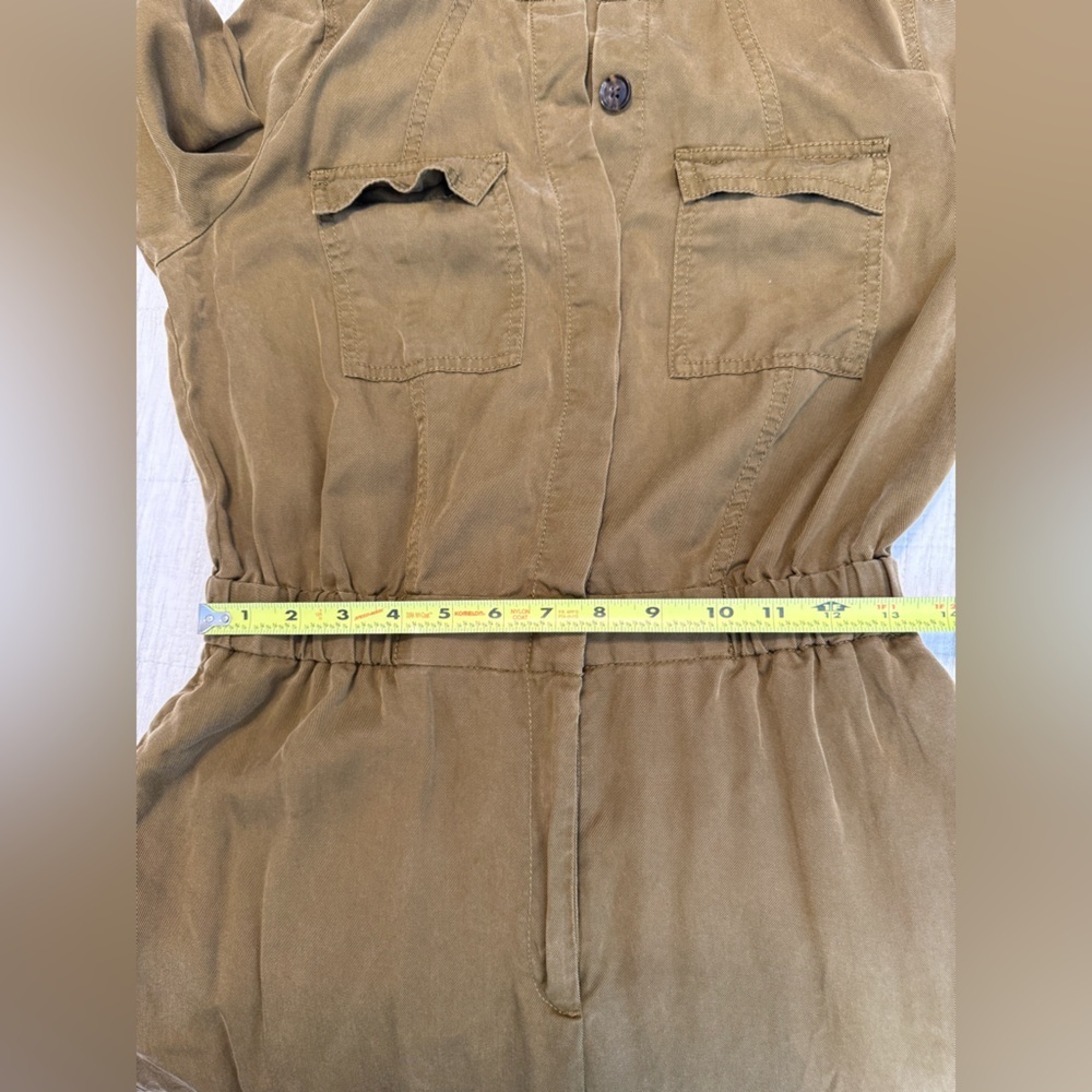 Banana Republic Tencel Flight Jumpsuit Size 2 - Picture 7 of 10